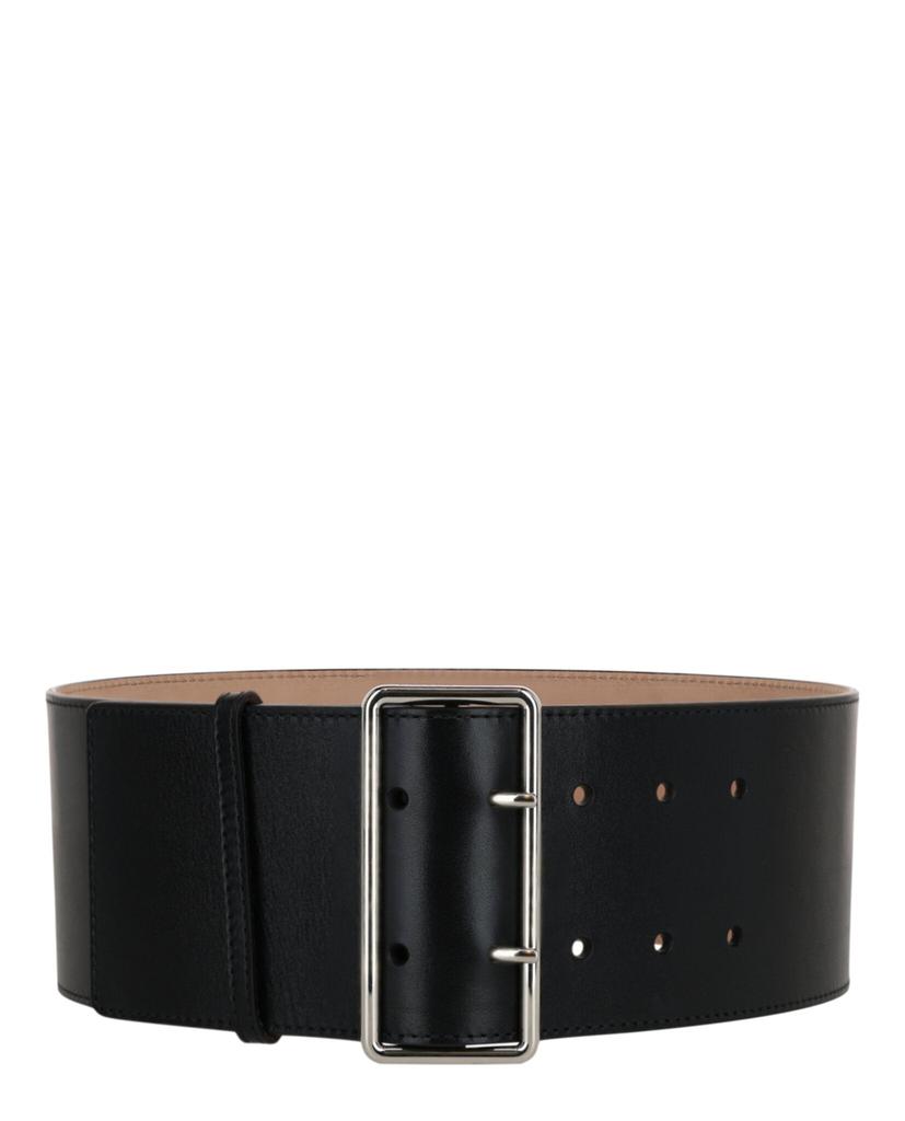 【関税&送料込】Alexander Mcqueen Sling Belt 35Mm60 Alexander McQueen Sling Leather Belt - Belts - Free Shipping