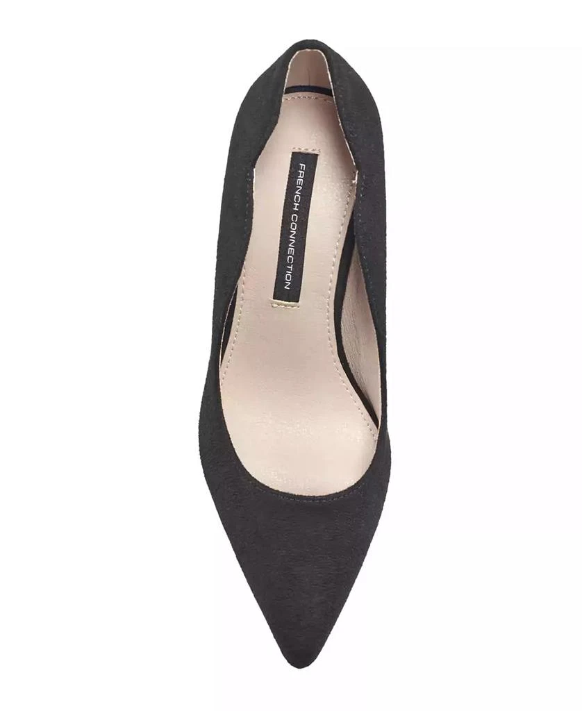 French Connection Women's Scallop Slip-On Heels Sandals 4