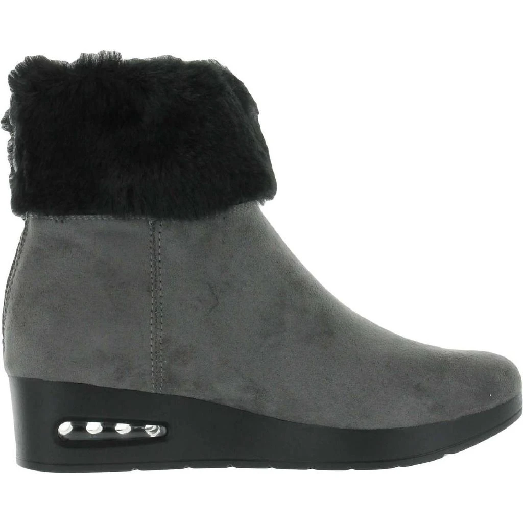 DKNY Abri Womens Zipper Wedge Booties 2