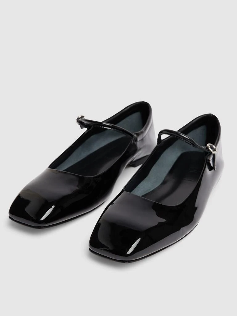 AEYDE 10mm Uma Patent Leather Ballerinas 2