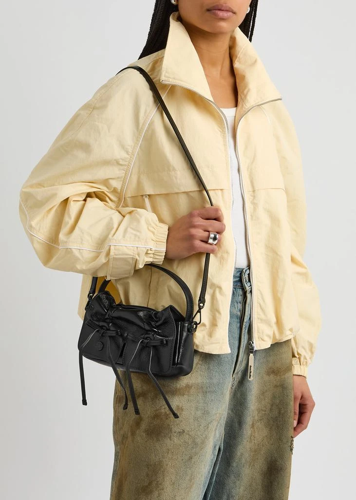 Acne Studios Mini Multipocket leather top handle bag  5