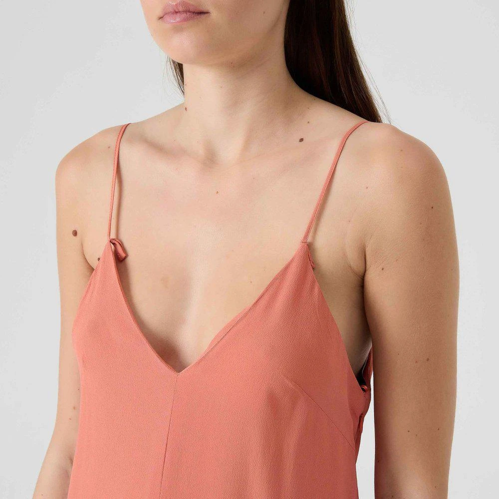 FEDERICA TOSI Federica Tosi Maxi V-Neck Slip Dress