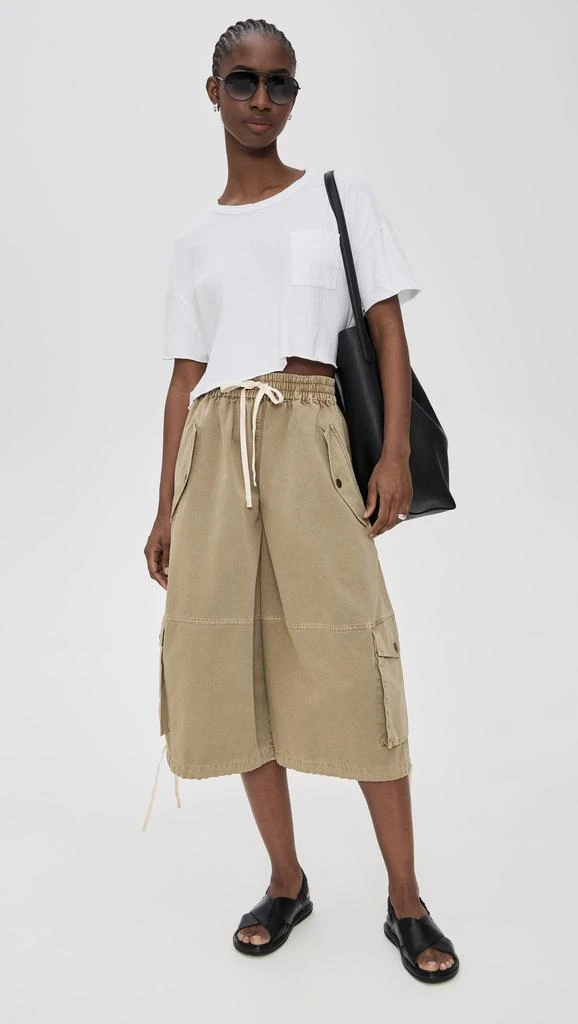 James Perse Cropped Relaxed Fit Pocket Tee 4