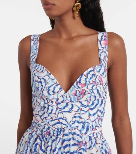 Poupette St Barth Coco printed minidress 4