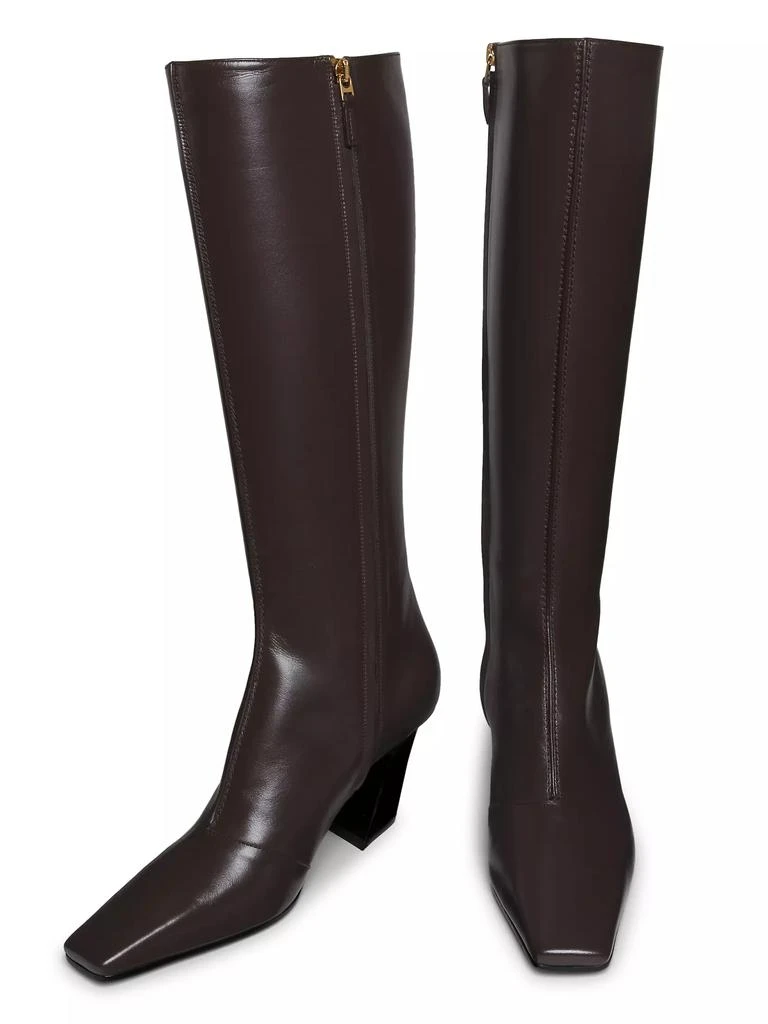 Bottega Veneta Lewis 75MM Leather Knee-High Boots 4