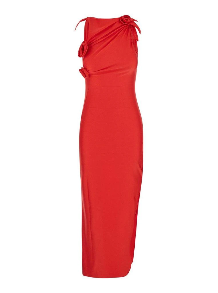 COPERNI Asymmetric Flower Gown 1