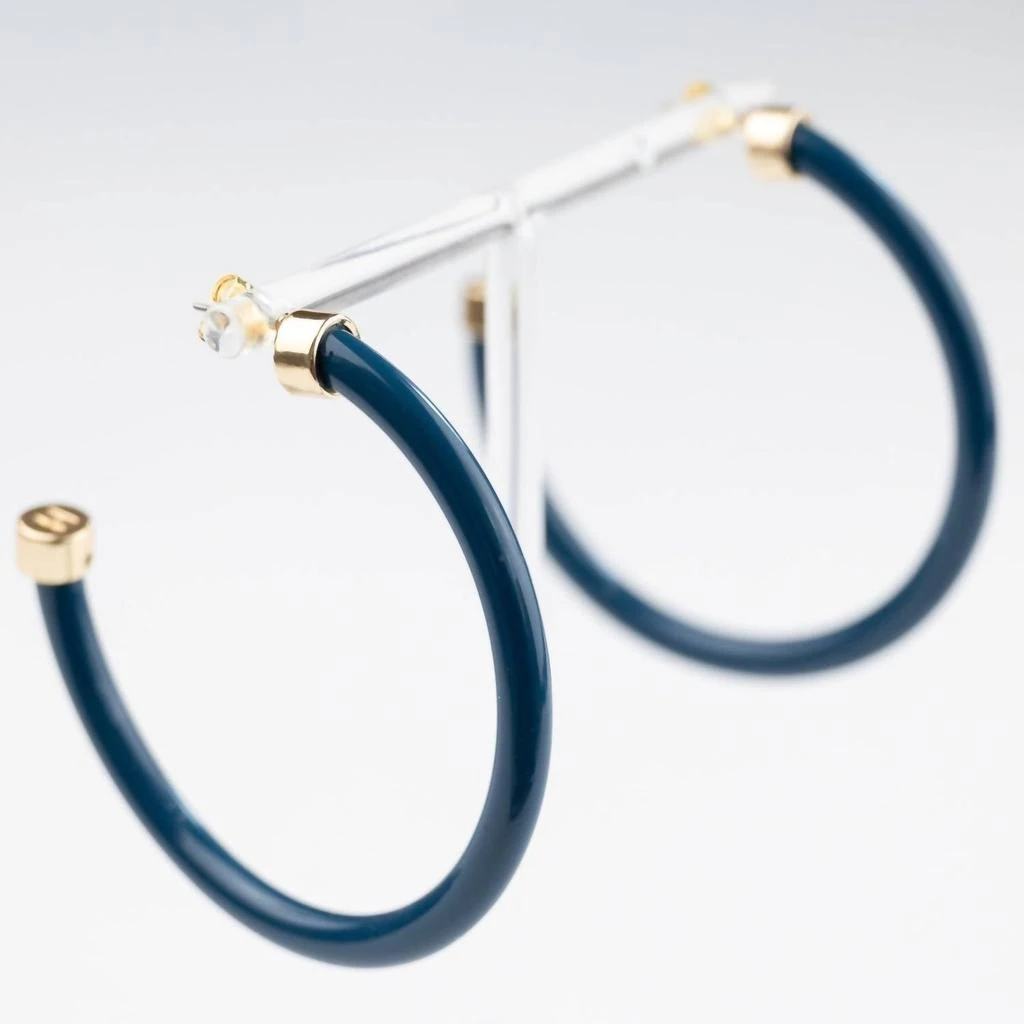 Hoo Hoops Hoo Hoops - Women
s Acrylic Hoop Earrings 2