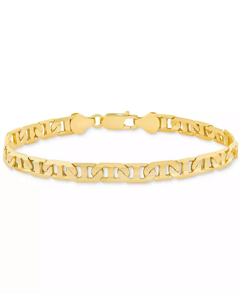 Macy's Men's Mariner Link Chain Bracelet in 14k Gold-plated Sterling Silver 3