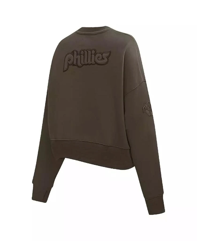 Pro Standard Women's Philadelphia Phillies Fleece Pullover Sweatshirt 2