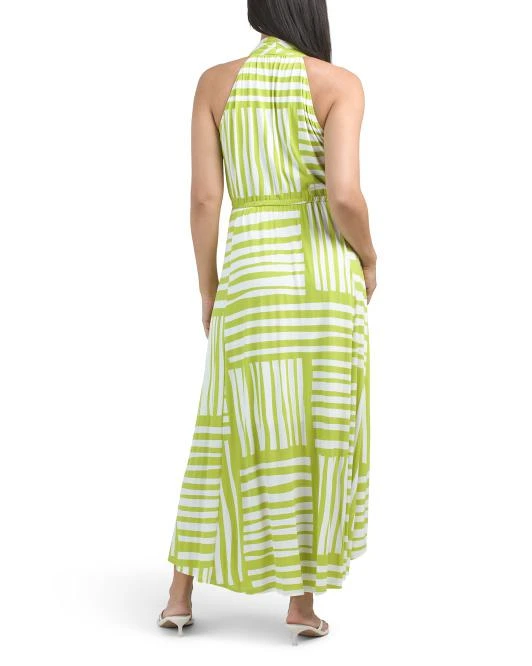 Calvin Klein V-neck Maxi Dress 2