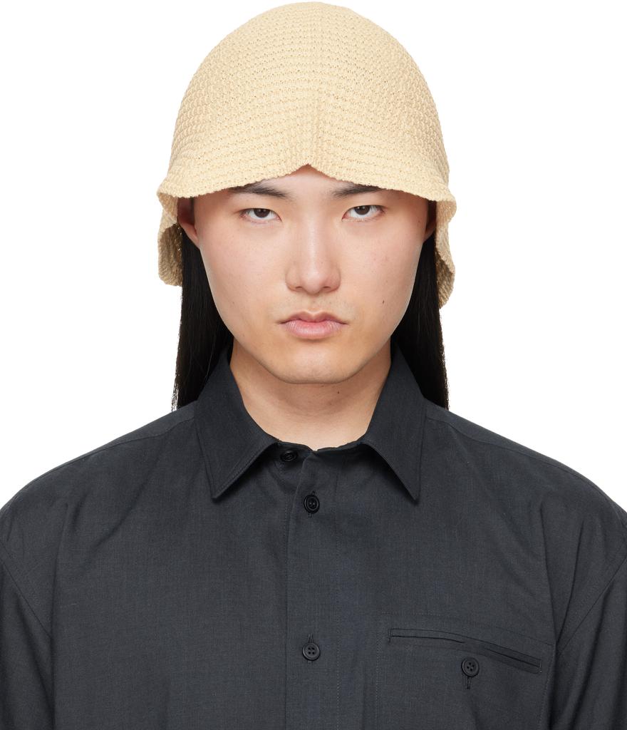 Homme Plissé Issey Miyake Brown Beanie Scarf - Hats - Compare