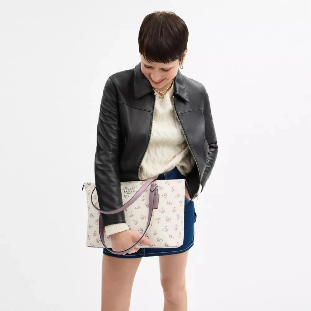 Coach Gallery Tote Bag In Signature Canvas 2