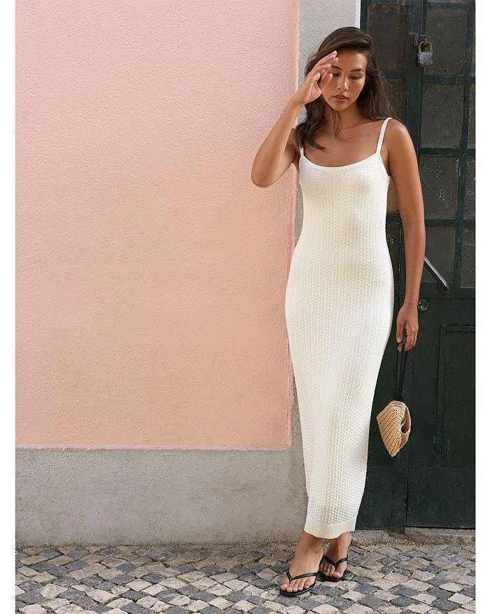 French Connection Pointelle Midi Dress 6