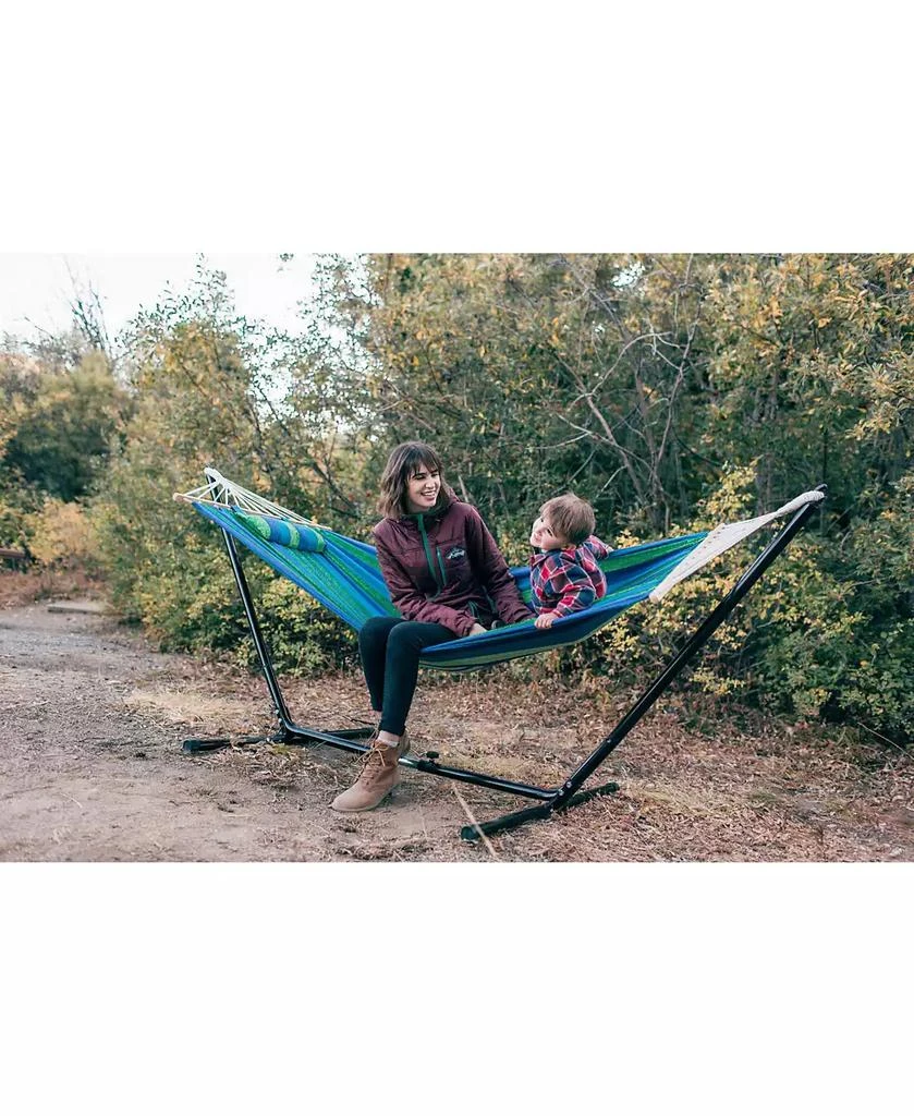 Stansport Cayman Oversized Single Hammock 
Stand Combo 3