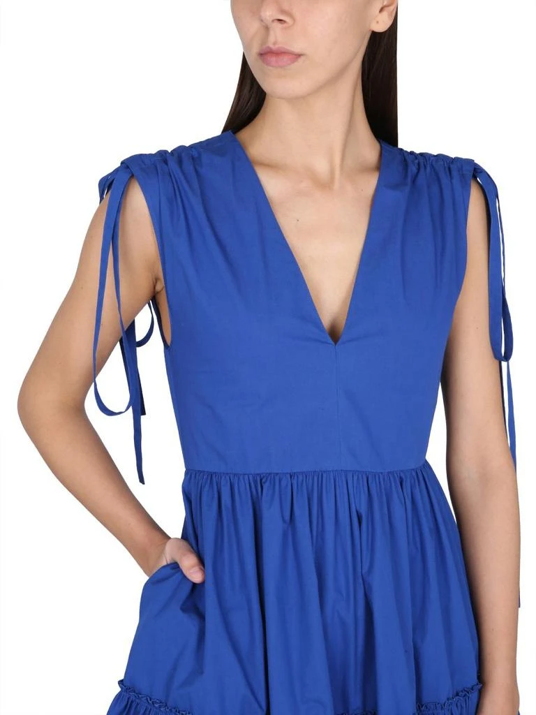 RED Valentino REDValentino V-Neck Sleeveless Dress 5
