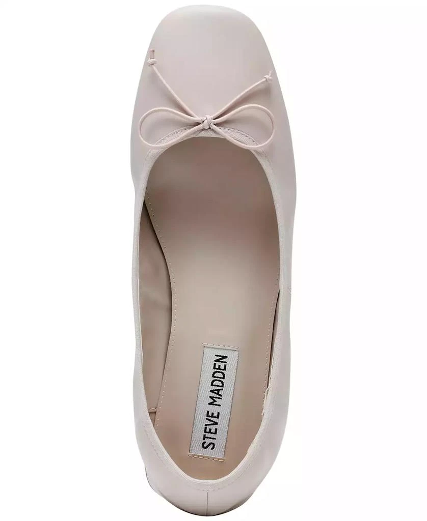Steve Madden Women's Priscilla Block-Heel Bow Flats 4