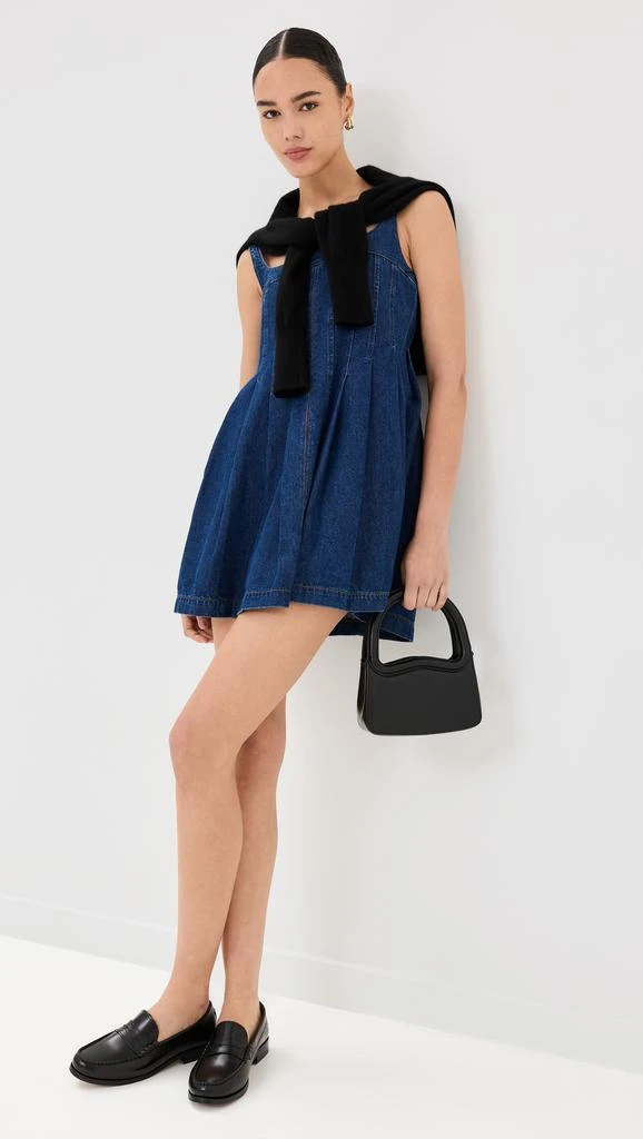 Reformation Violet Denim Mini Dress 4