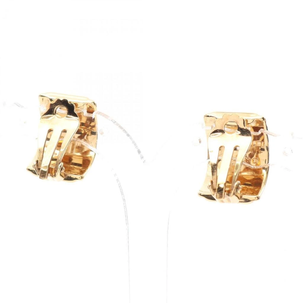 Hermes Color Cloisonné/Enamel gold Plating Clip Earrings (Pre-Owned) 2