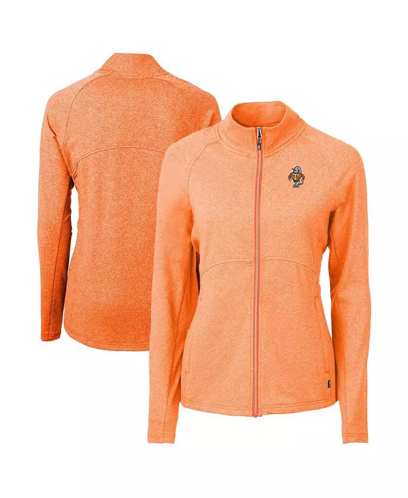 Cutter & Buck Women's Tennessee Volunteers Vault Adapt Eco Knit Heather Full-Zip Jacket
