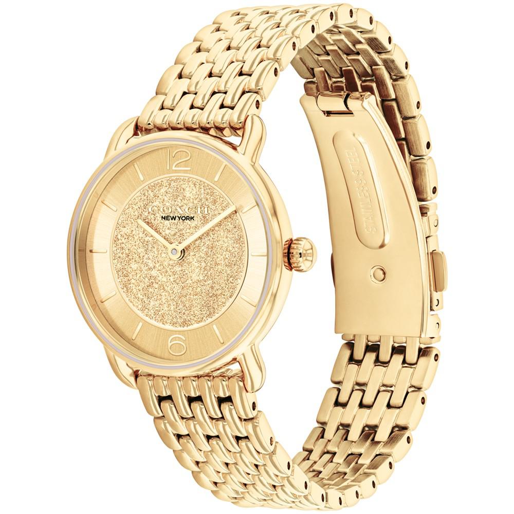 COACH Women's Gold Elliot Stainless Steel Watch 28mm