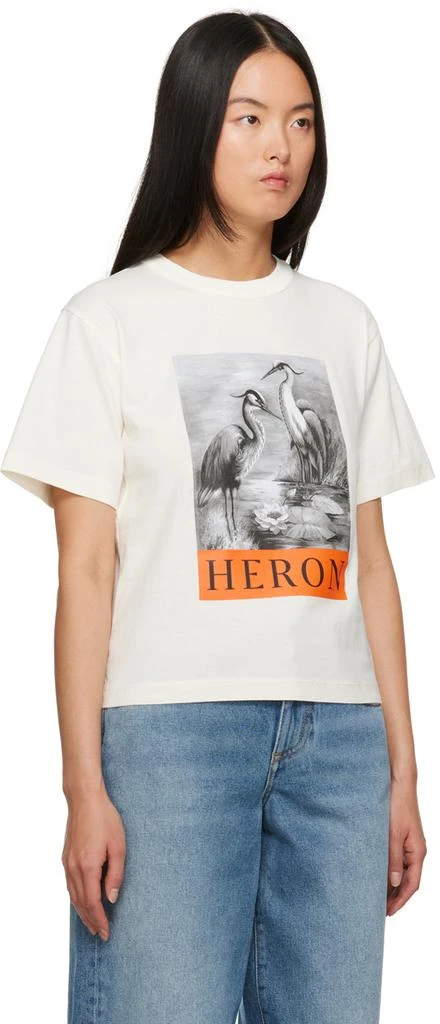 Heron Preston White 'Heron' T-Shirt 2
