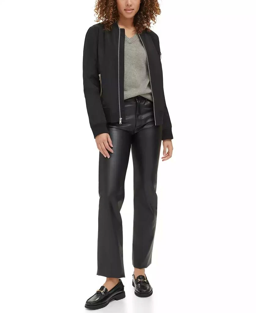 Levi's Women's Lightweight Zip-Detail Bomber Jacket 4