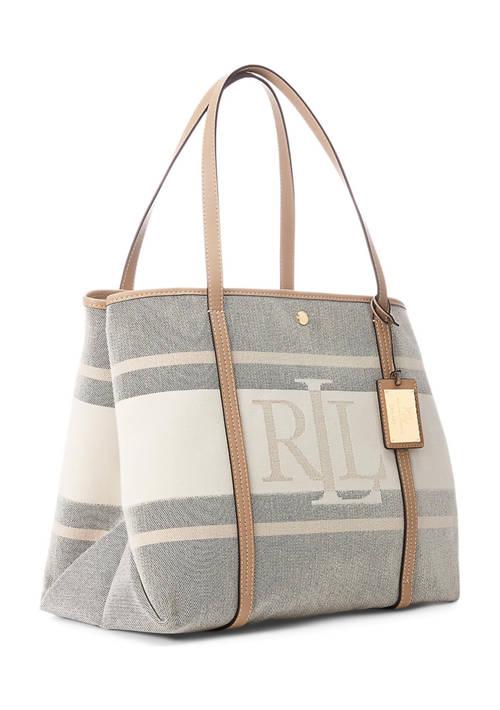 Lauren Ralph Lauren Ralph Lauren Logo Jacquard Large Emerie Tote Bag