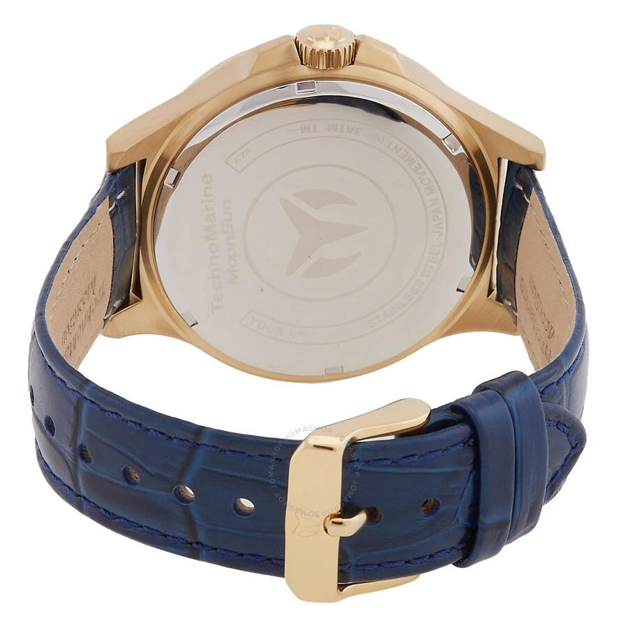 TechnoMarine MoonSun Date Quartz Blue Dial Men's Watch TM-822015 3