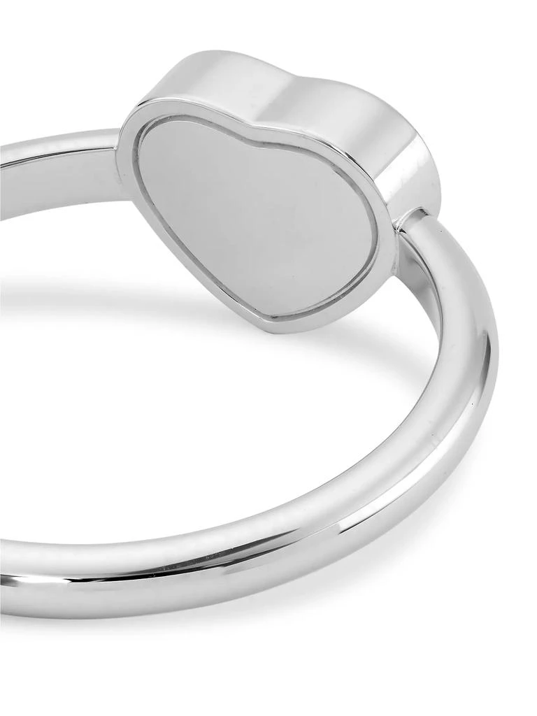 Chopard My Happy Hearts 18K White Gold & Diamond Ring 3