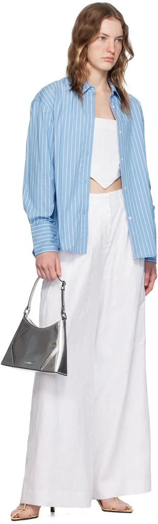Staud Silver Linda Bag 4