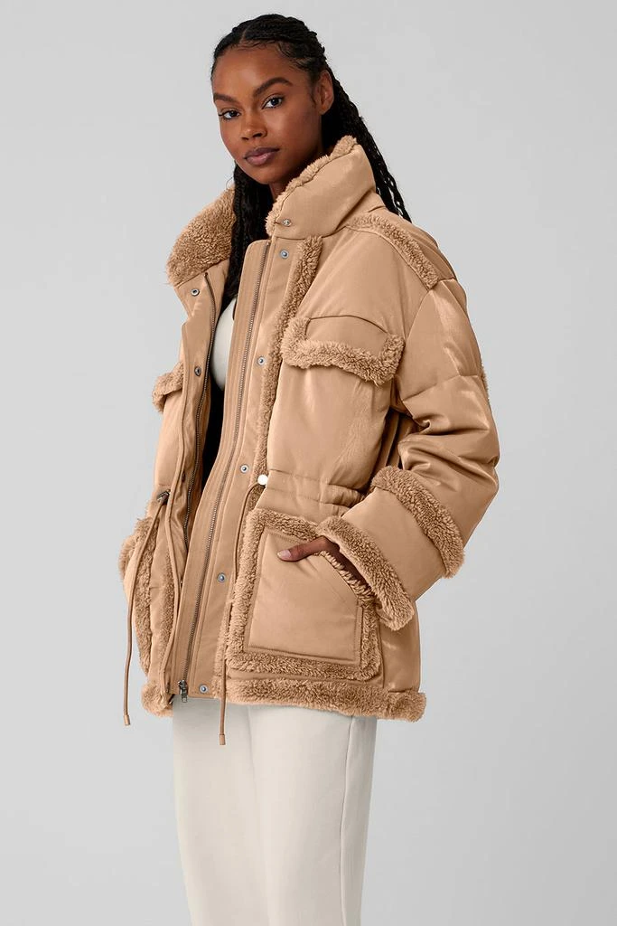 Alo Ice Breaker Puffer Jacket - Toasted Almond 3
