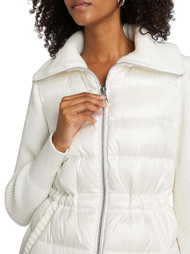 Mercer Collective Mac Mixed-Media Down Coat 6