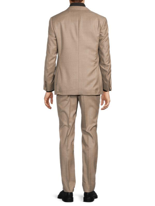 Canali Modern-Fit Solid Wool Two-Button Suit