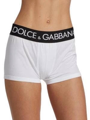 Dolce
Gabbana Stretch Cotton Logo Boxers