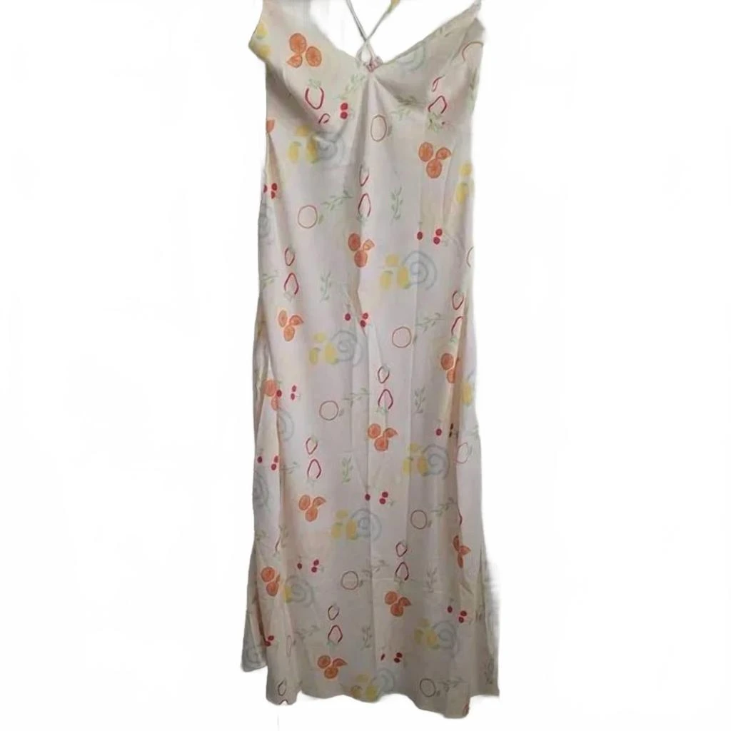 Glamorous Midi Slip Dress In Cream Fruit Print 3