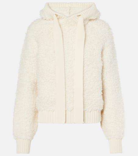 Jet Set Jennifer wool-blend hoodie