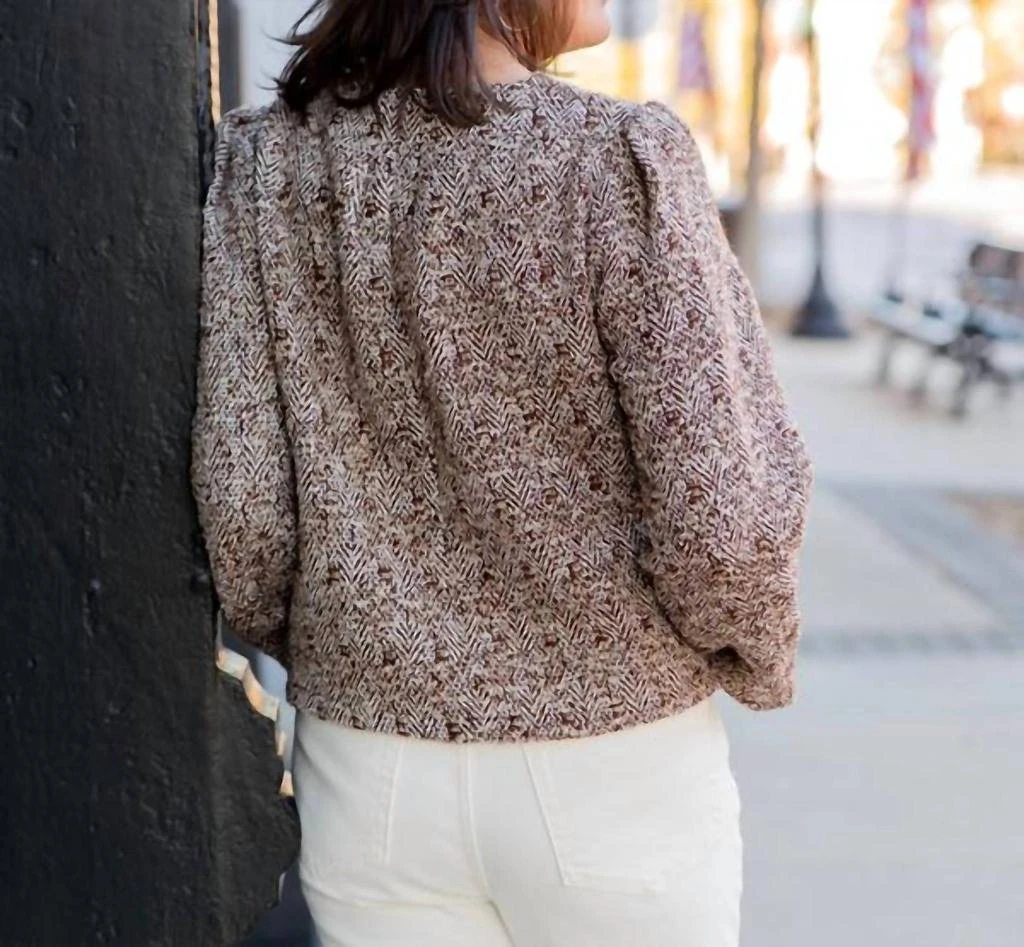 voy Voy - Tweed Double Breasted Jacket 2