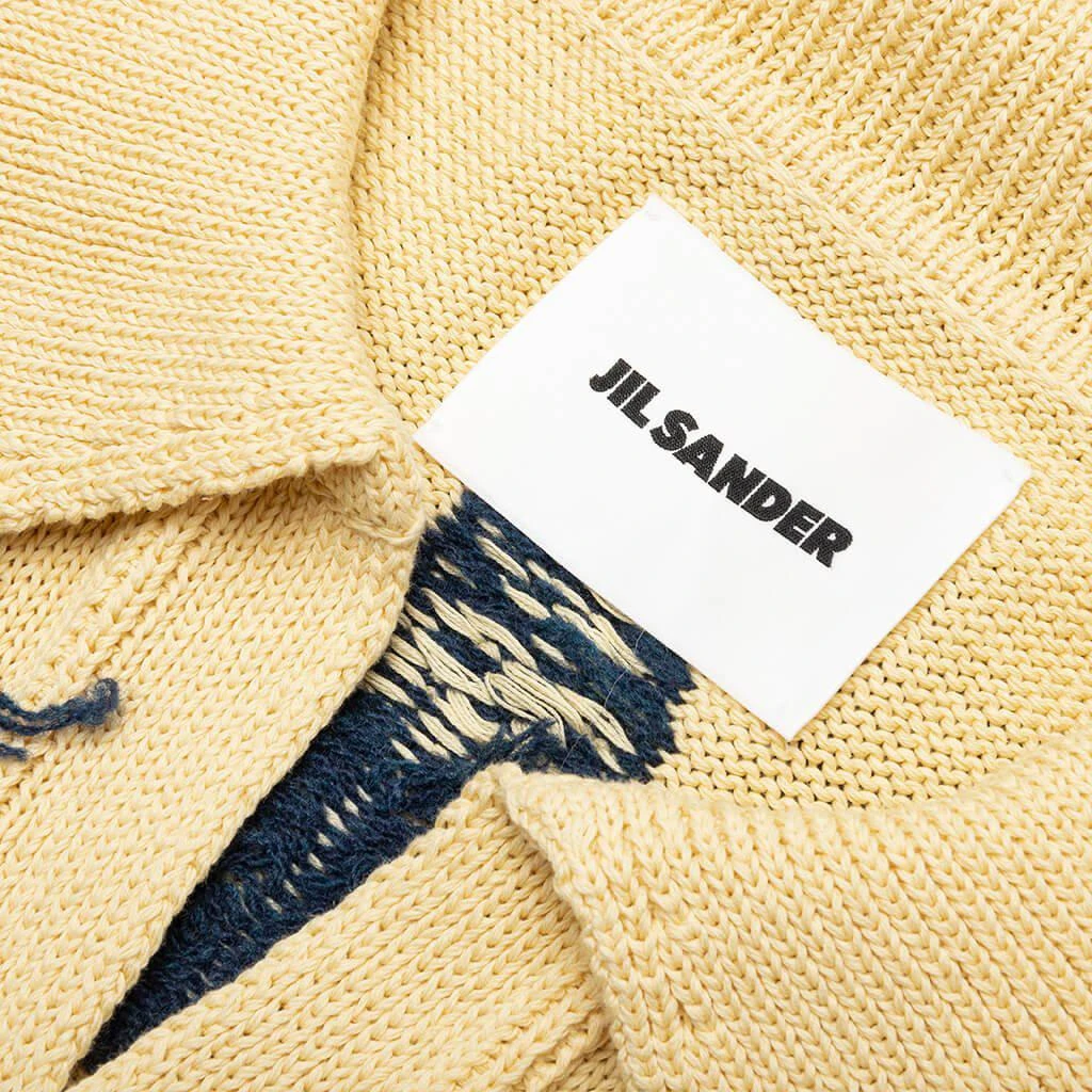 Jil Sander Jil Sander Palm-Tree Ribbed Polo Shirt 3