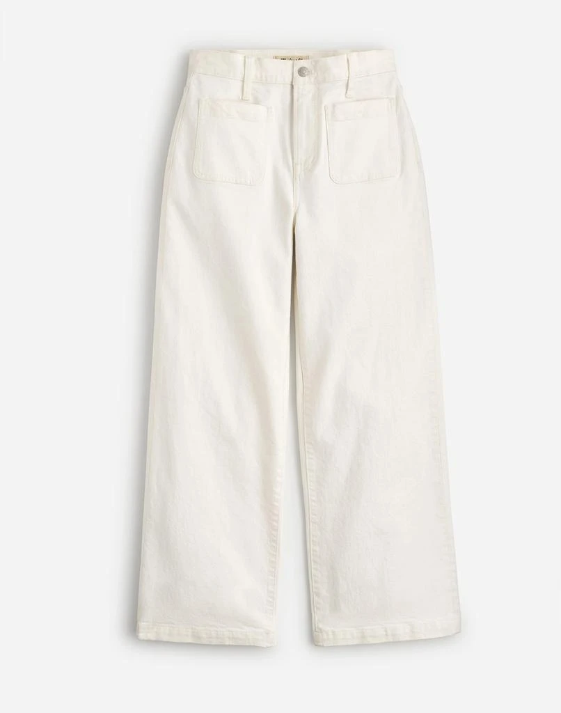 Madewell The Tall Emmett Wide-Leg Full Length Jean: Patch Pocket Edition 6