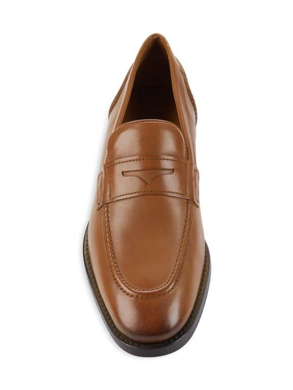 Allen Edmonds Eli Leather Penny Loafers 5