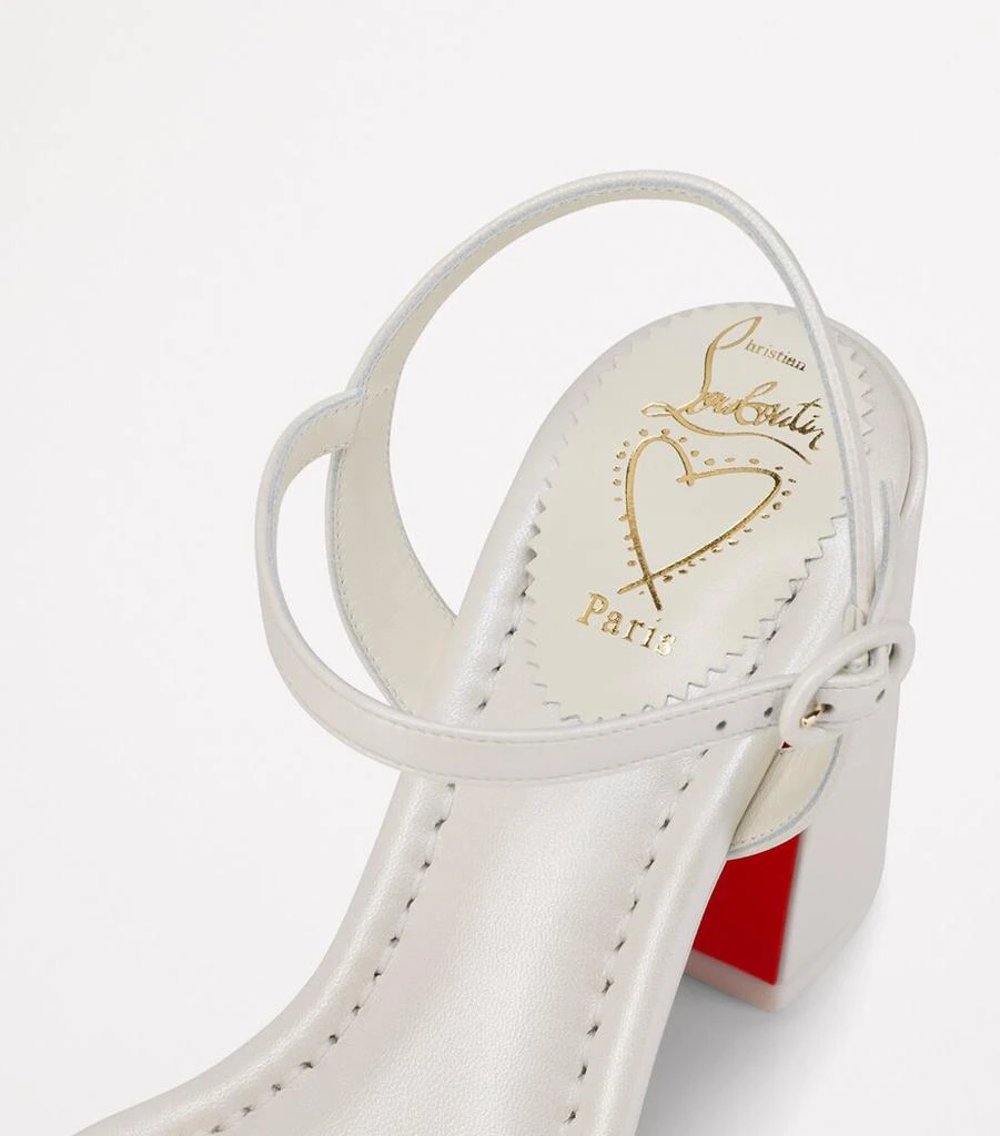 Christian Louboutin Miss Jane Nappa Leather Heeled Sandals 85 5