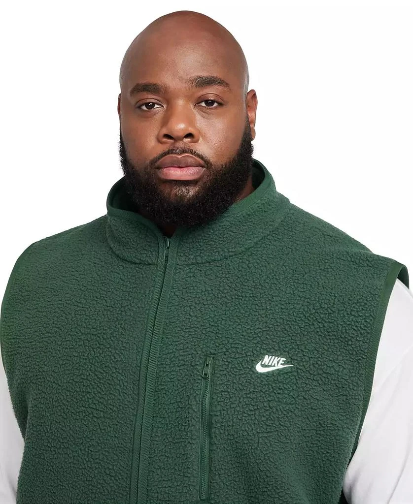 NIKE Sportswear Club Men's Fleece Winterized Zip-Front Vest 3