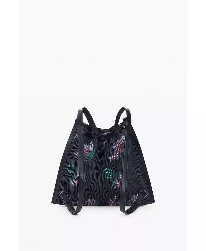 Desigual Women
s Medium backpack with floral texture 4