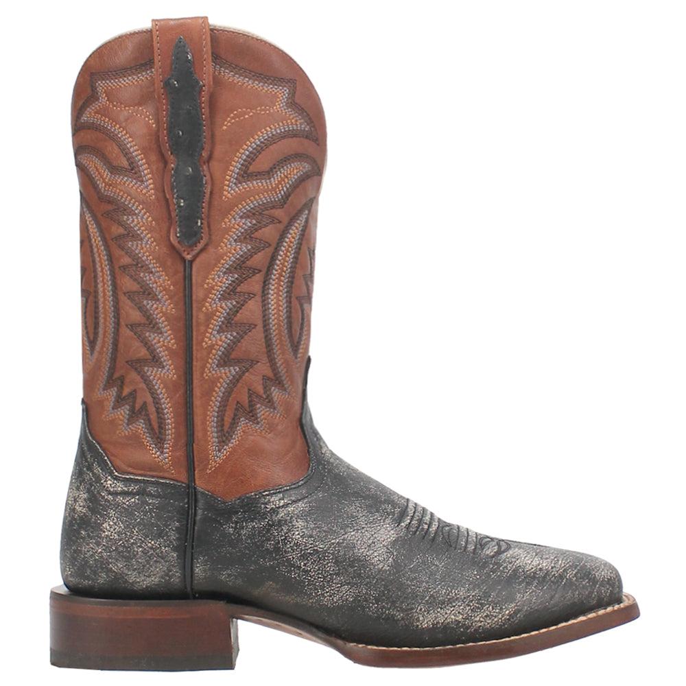 Dan Post Boots Lester Smooth Square Toe Cowboy Boots