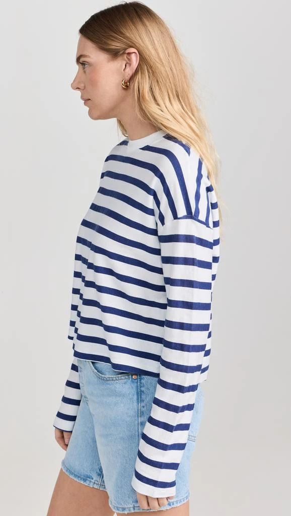 ASKK NY Printed Cropped Long Sleeve Top 3