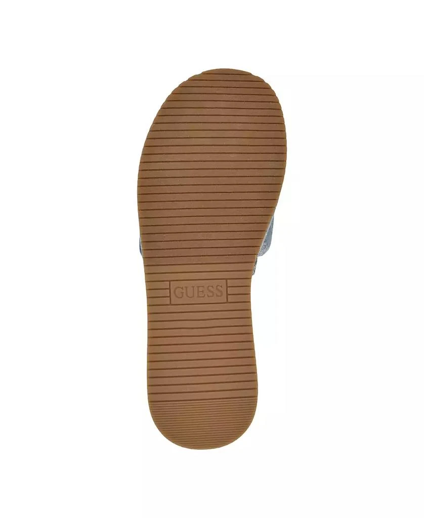 GUESS Bintai Platform Slide Casual Wedge Sandals 5