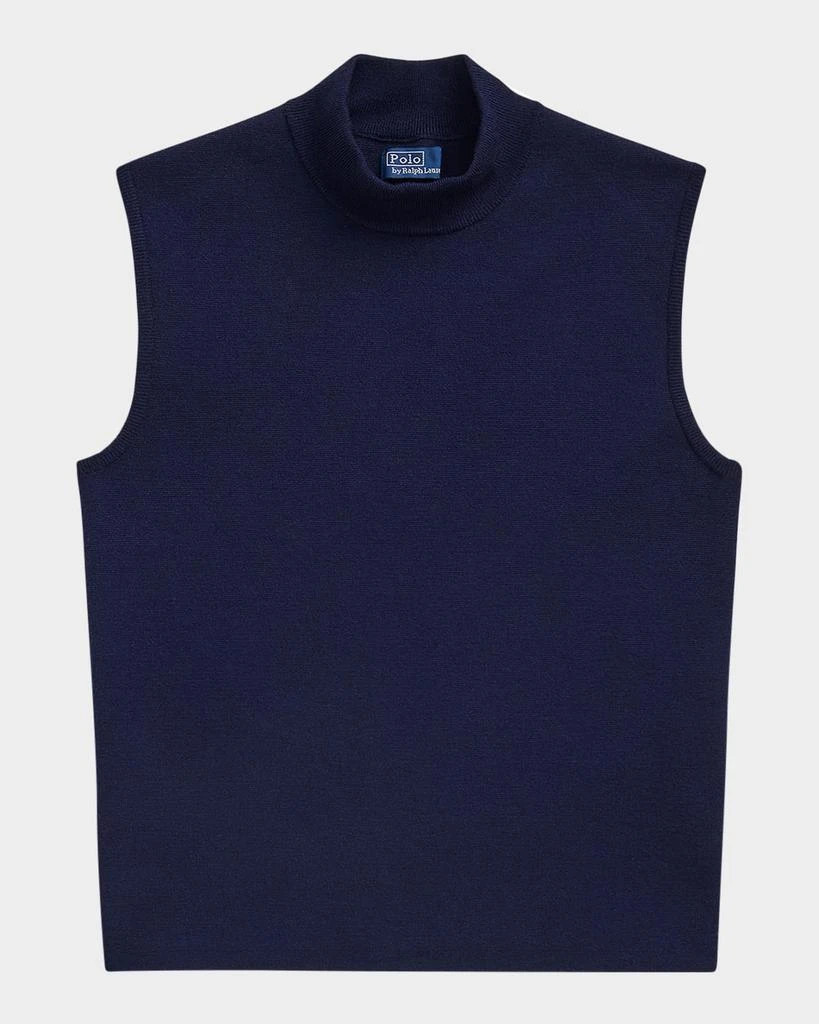 Ralph Lauren Sleeveless Turtleneck Sweater 1