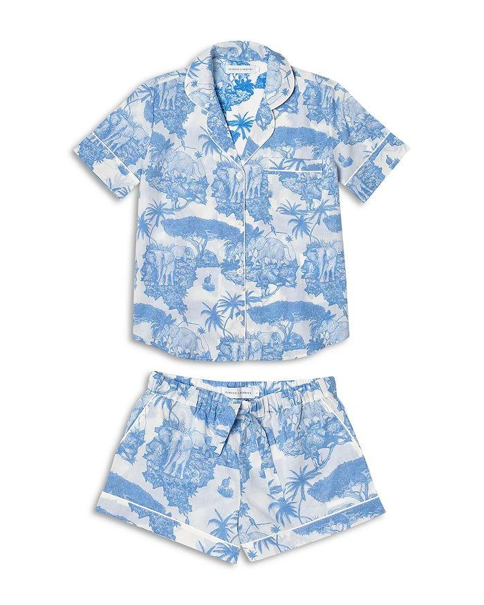 Desmond & Dempsey Loxodonta Short Pajama Set 5