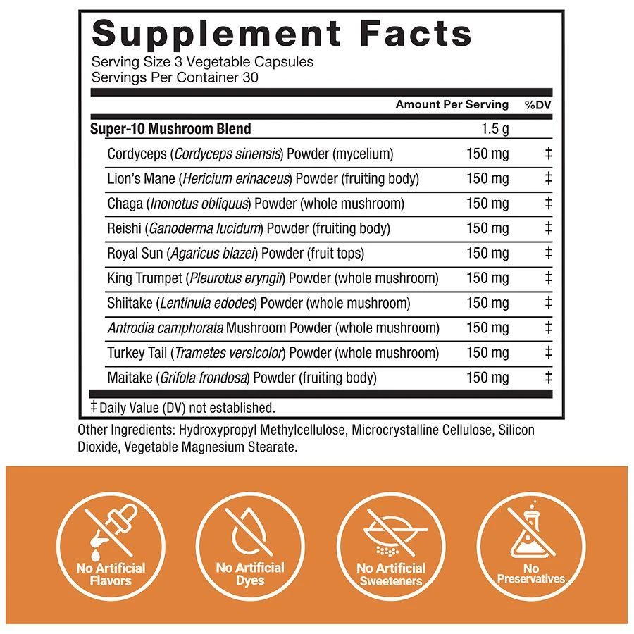 Force Factor Modern Mushrooms Capsules 4