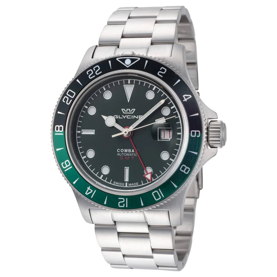 Glycine Glycine Combat Sub GMT 42 Men's Automatic Watch 1